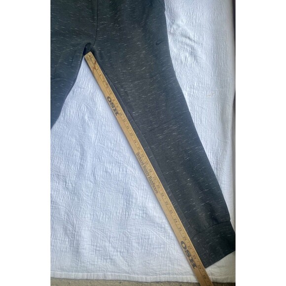 Nike Sweatpants Mens Size L Black Spec Tech Fleece Joggers Athleisure Slim Fit - Picture 8 of 16